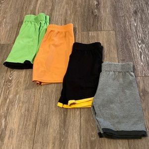 Lot of 4 boys shorts
